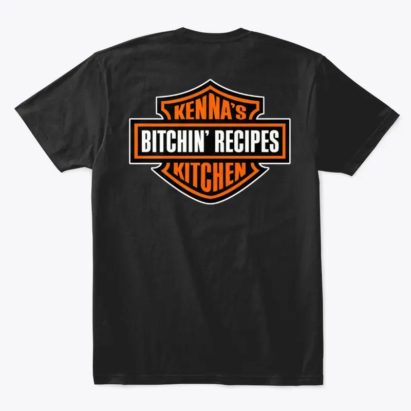 Kenna's [Bitchin'] Kitchen - BIKER LOGO