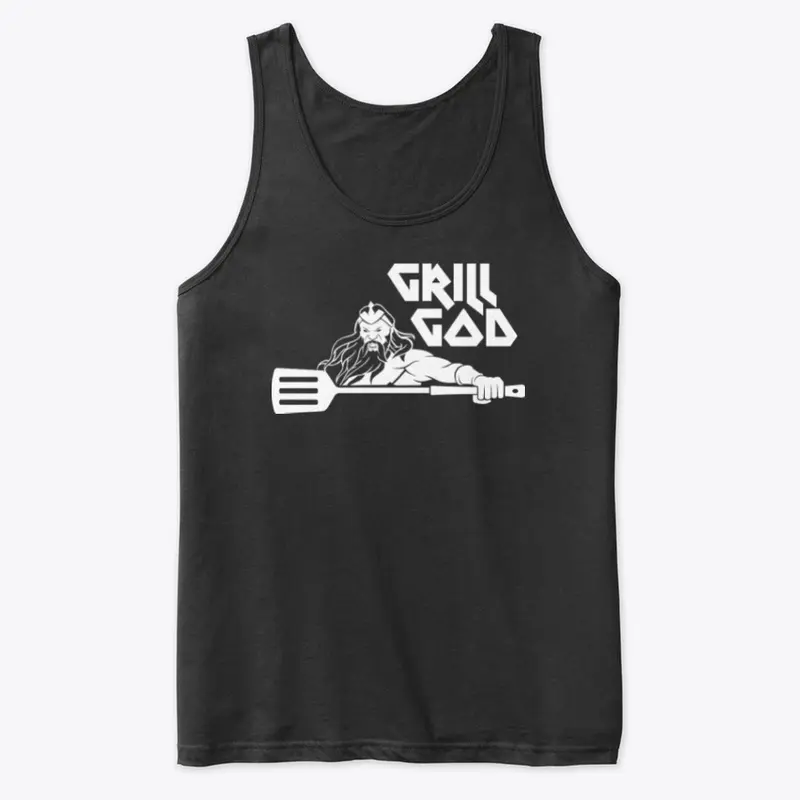 Grill God - WHITE LOGO