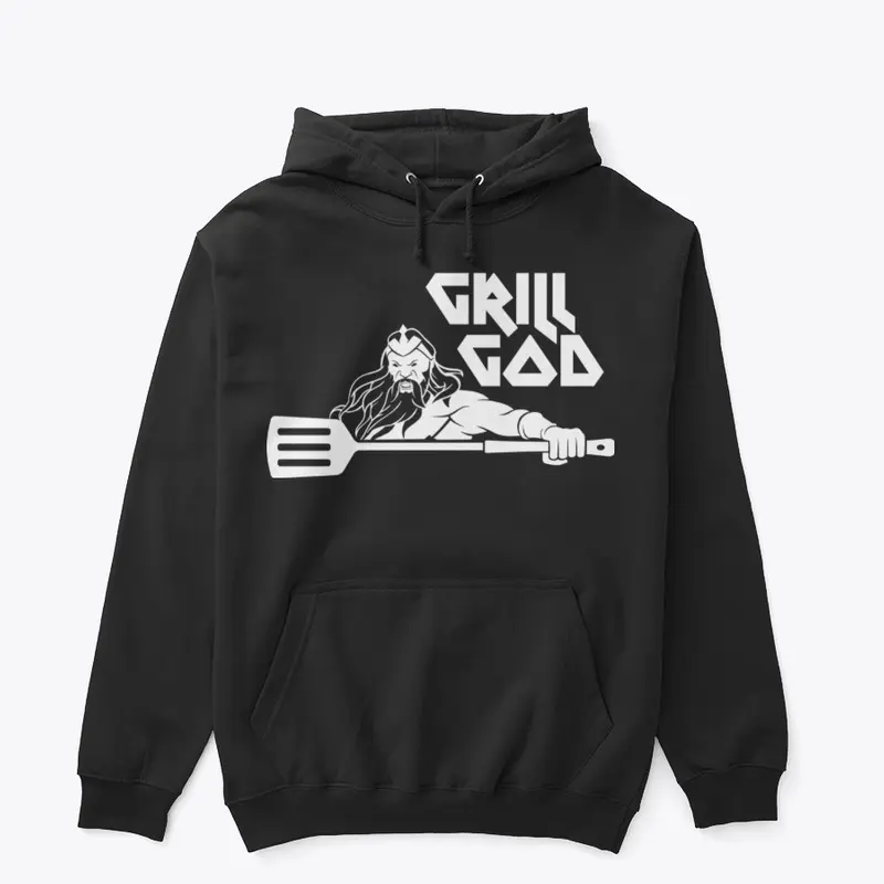 Grill God - WHITE LOGO