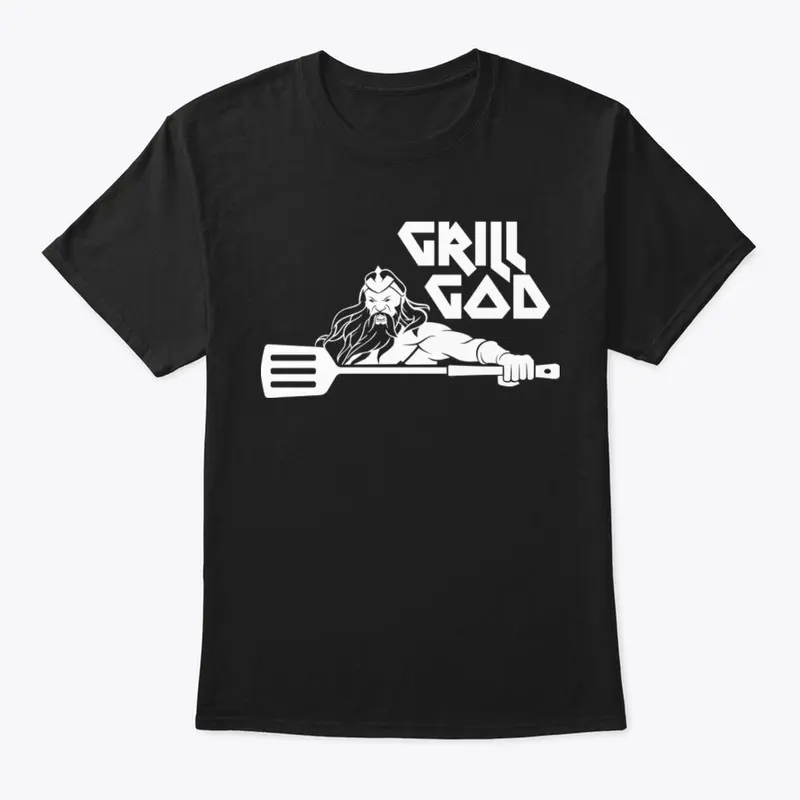 Grill God - WHITE LOGO