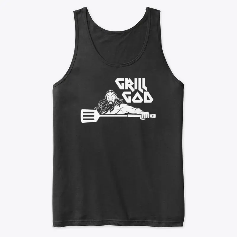 Grill God - WHITE LOGO