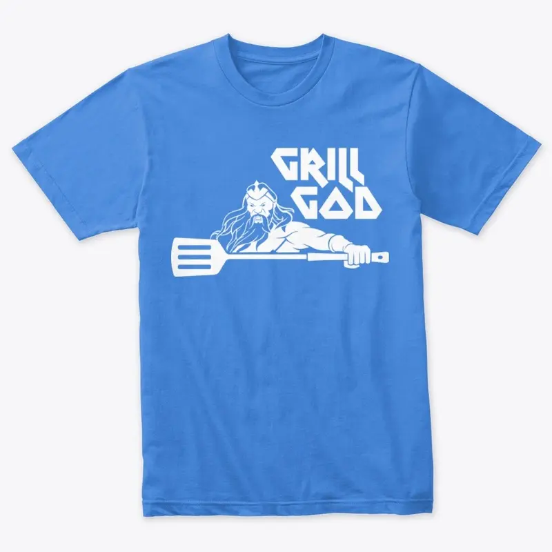 Grill God - WHITE LOGO