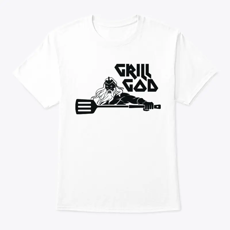 Grill God - Black Logo