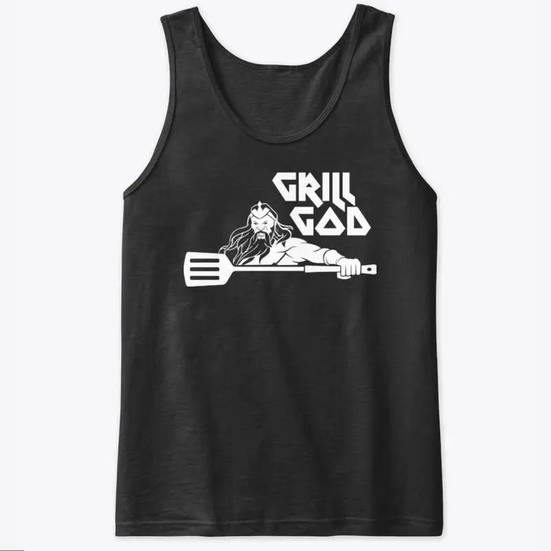 Grill God - WHITE LOGO